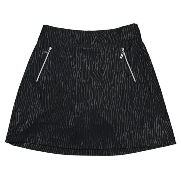 JAMIE SADOCK Textured Mini Skort Sz Small Black - Picture 1 of 4